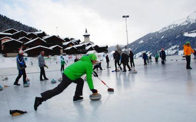 Curling Aufregung kehrt zurück nach Champéry