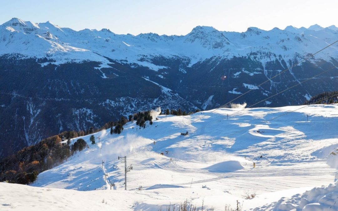 Neige croquante et grand soleil